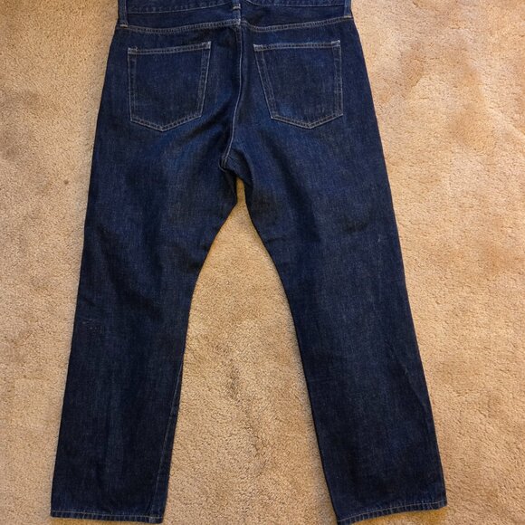 J.Crew Men’s Selvedge Button Fly Denim Jeans – Style BE622 - 33x30, Dark Wash - Picture 7 of 7